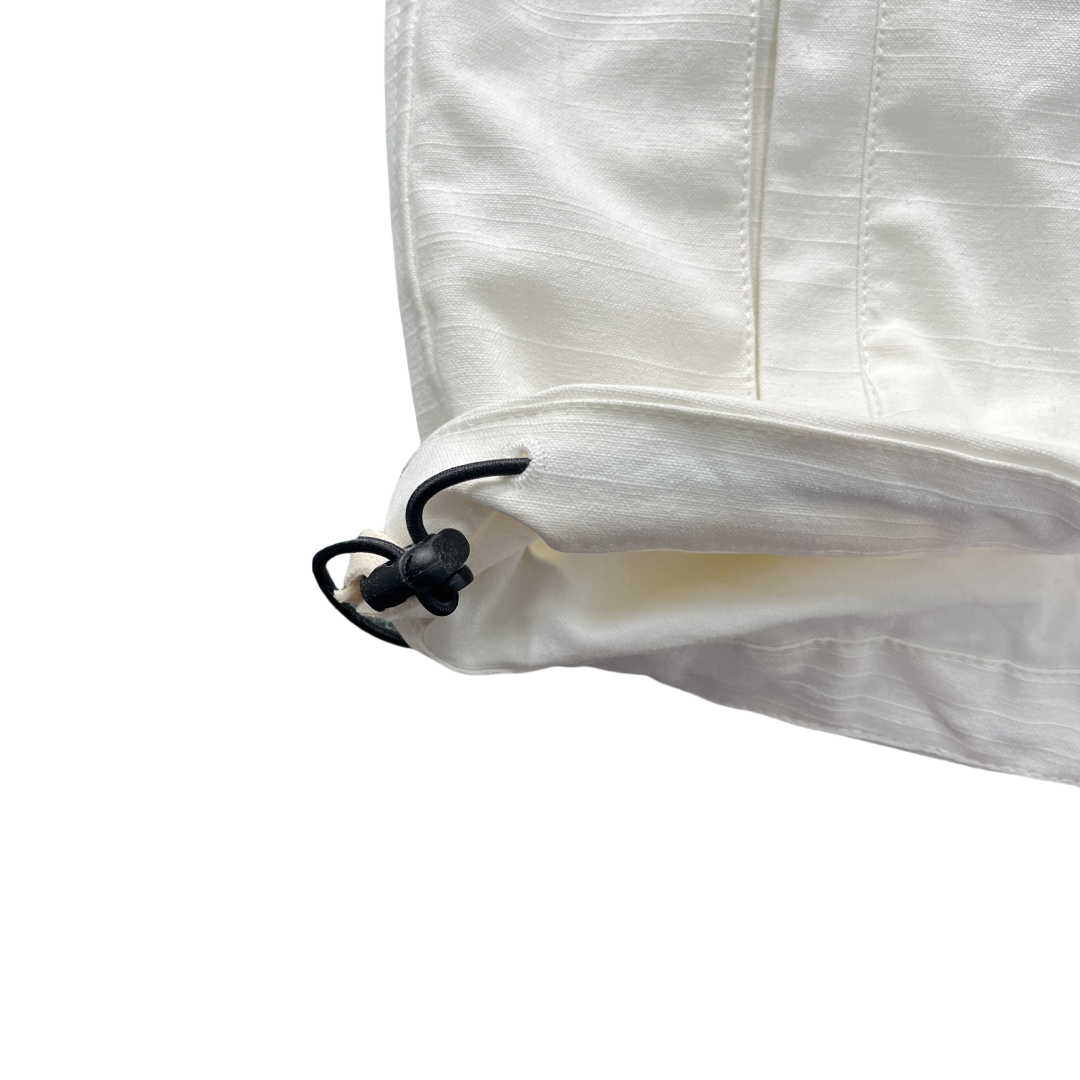 Corteiz Storm Jacket Slant Pocket Military Jacket - White