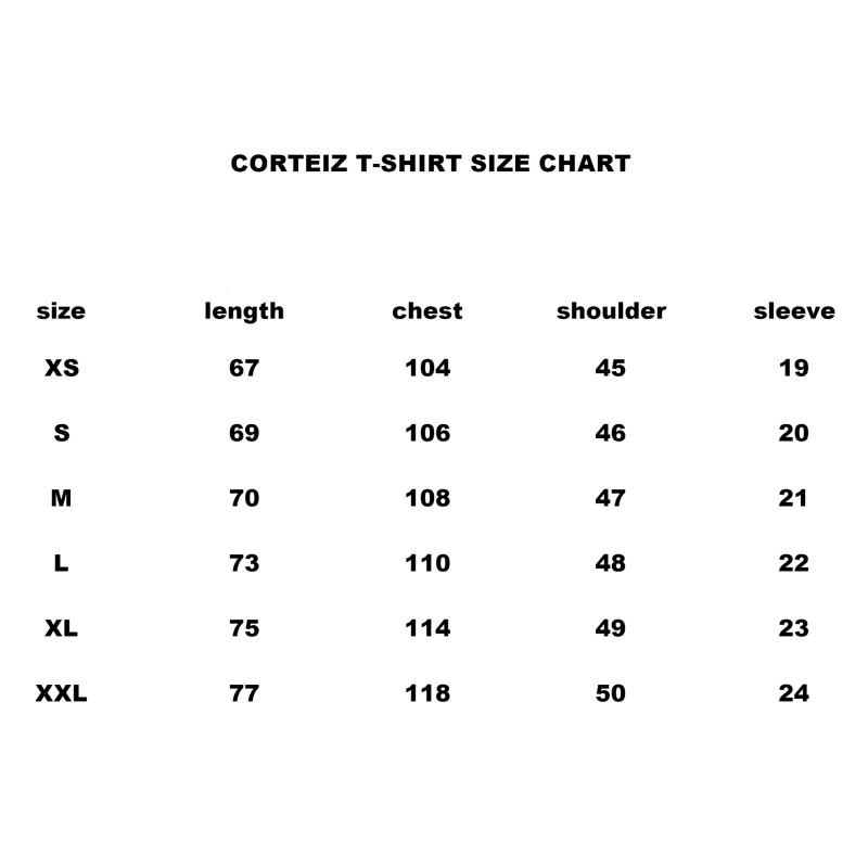 Corteiz Allstarz Tee Round Neck Short Sleeve T-shirt - White