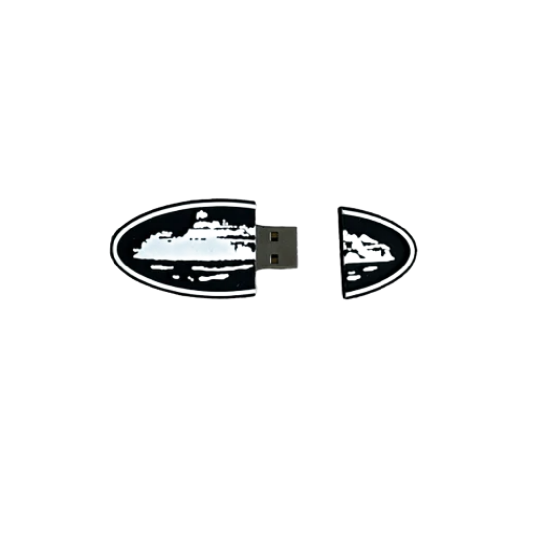 Clé USB 3.0 Corteiz de 32 Go - Rouge/Jaune