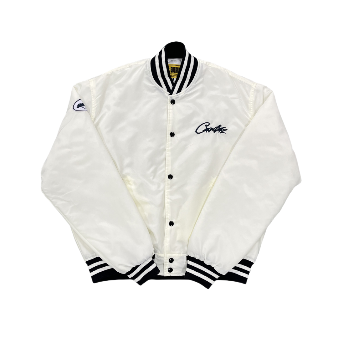 Corteiz Varsity Bomber Stadium Jacket - Blue - Hipstersbuy