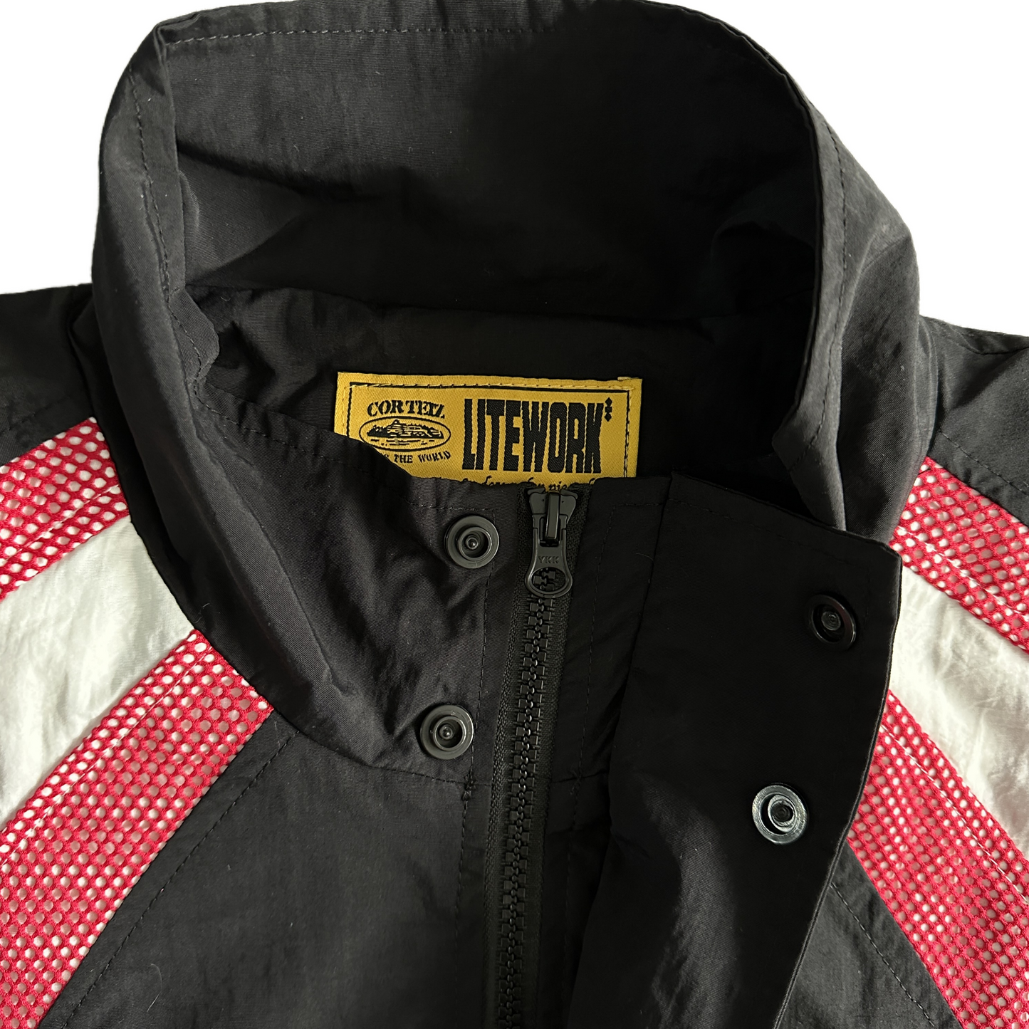 Corteiz Vertigo Shuku Windbreaker Jacket Coats - RED