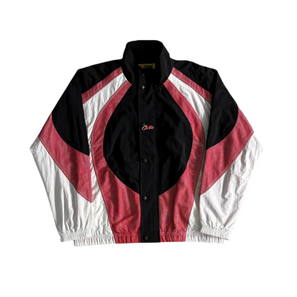 Corteiz Vertigo Shuku Suit Windbreaker Jacket And Pants Set Tracksuit - RED