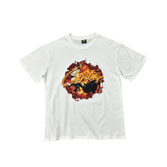 Corteiz Zizou x Materazzi Tee Short Sleeve T-shirt - WHITE