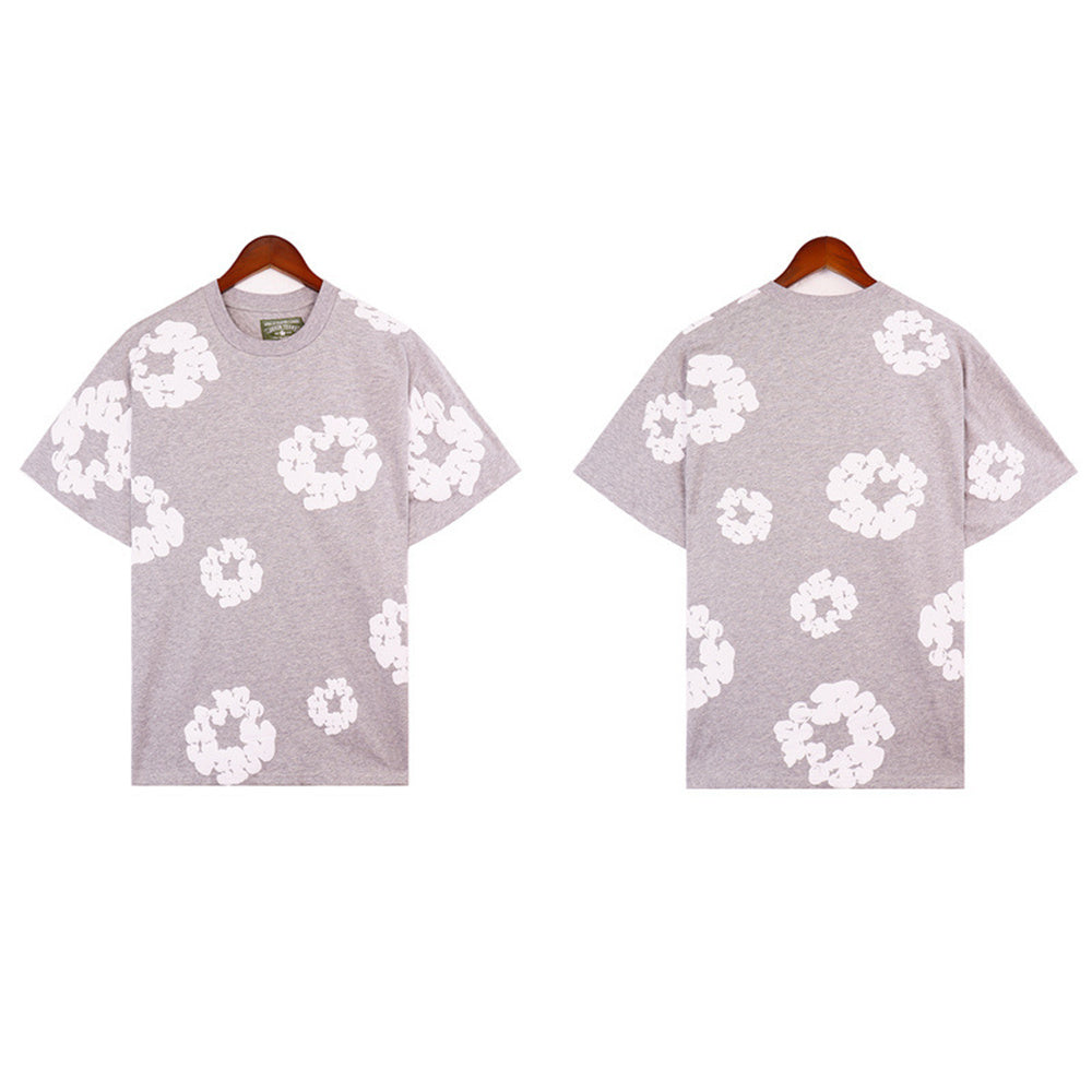 Denim Tears Cotton Wreath Short Sleeve T-Shirt Unisex Waza Floral Tee