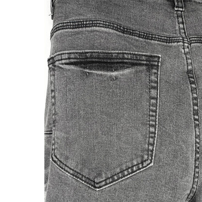 Purple Brand Washed Light Gray Jeans Women's Men's Unisex Streetwear Pants