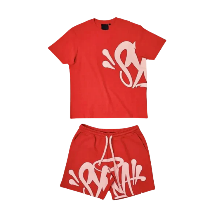 Synaworld T-shirt and Short Set Syna World Cotton Summer Streetwear Suit