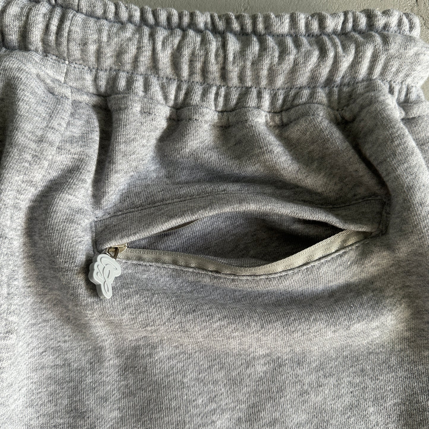 Syna Men's Grey T-shirt SYNAWORLD T-SHIRT & SHORTS SY LOGO SET