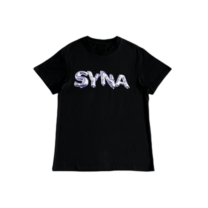 Syna World Balloon Tee Short Sleeve T-shirt - Black