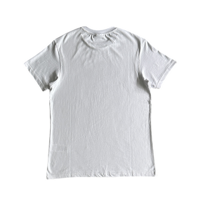 Syna World Grinder Tee Round Neck Pullover Short Sleeve T-shirt - White - Hipstersbuy