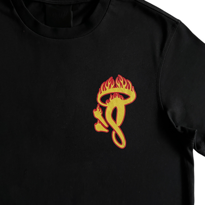 Syna World Hot Wheels Core Logo Tee Short-Sleeve Men's Women's Unisex T-Shirt - Black