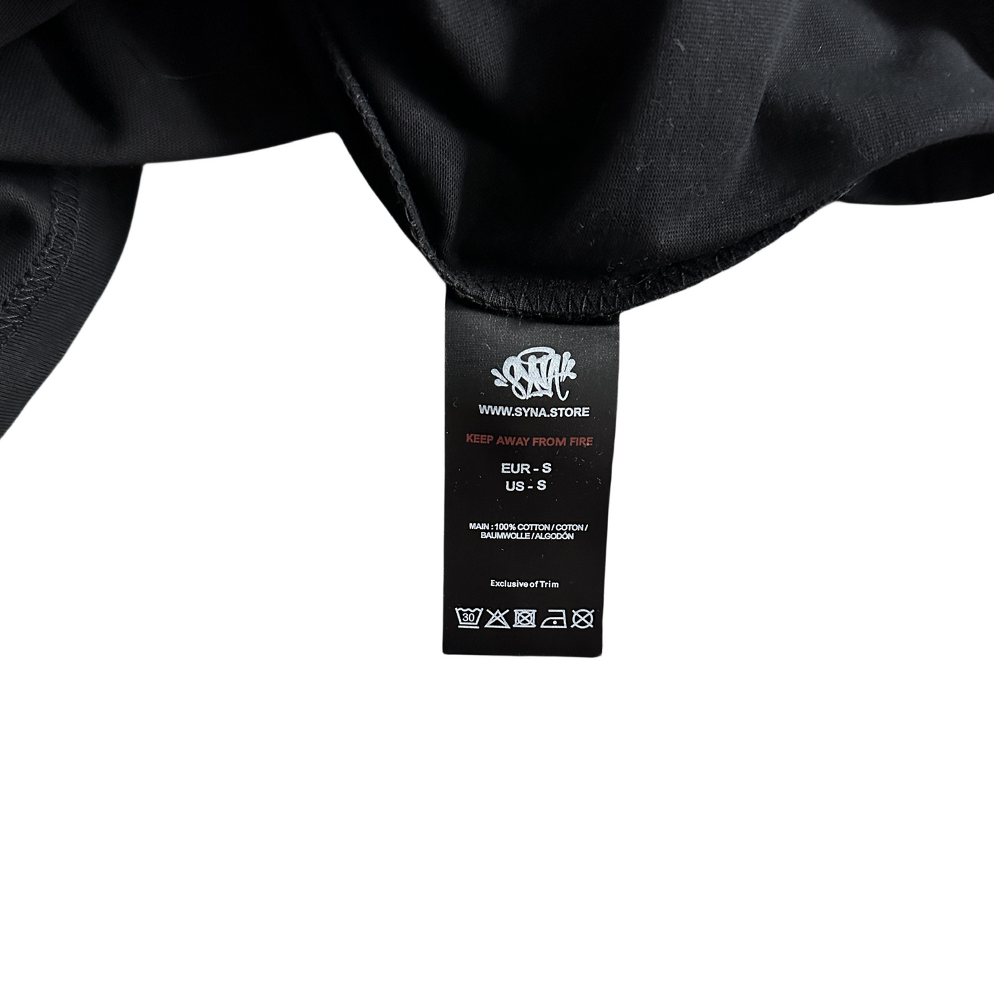 Syna World Hot Wheels Core Logo Tee T-shirt unisexe à manches courtes pour hommes et femmes - Noir