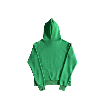 Syna World Team Hood Twinset Suit Hoodie And Pants Tracksuit - Green/Yellow
