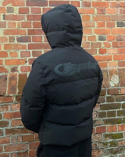 TRAPSTAR HYPERDRIVE TECHNICAL PUFFER-BLACK EDITION - Hipstersbuy