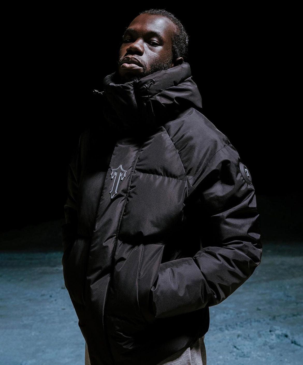 TRAPSTAR IRONGATE DECODED ARCH PUFFER JACKET - BLACK - Hipstersbuy