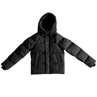 TRAPSTAR IRONGATE DECODED ARCH PUFFER JACKET - BLACK - Hipstersbuy