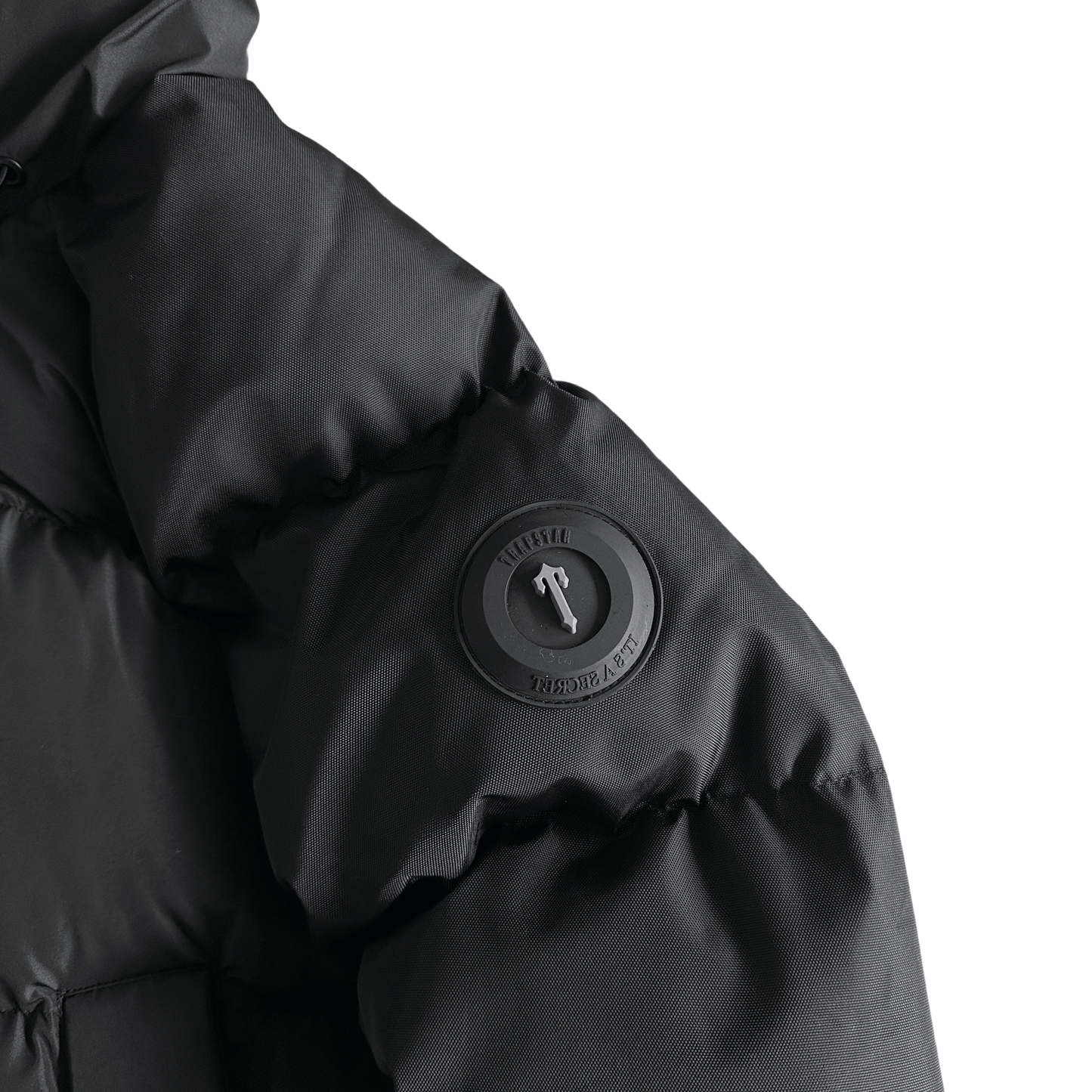 TRAPSTAR IRONGATE DECODED ARCH PUFFER JACKET - BLACK - Hipstersbuy