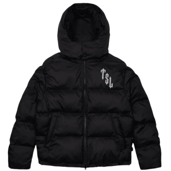 TRAPSTAR LONDON SHOOTERS REFLECTIVE HOODED PUFFER - BLACK - Hipstersbuy