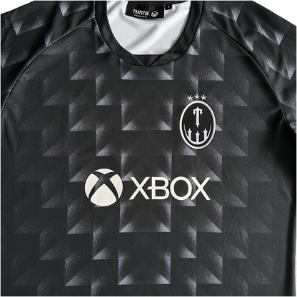 Trapstar X Xbox Jersey Football Sport T-Shirt - Black - Hipstersbuy