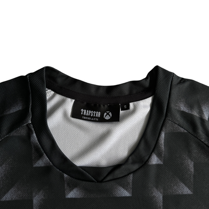 Trapstar X Xbox Jersey Football Sport T-Shirt - Black - Hipstersbuy