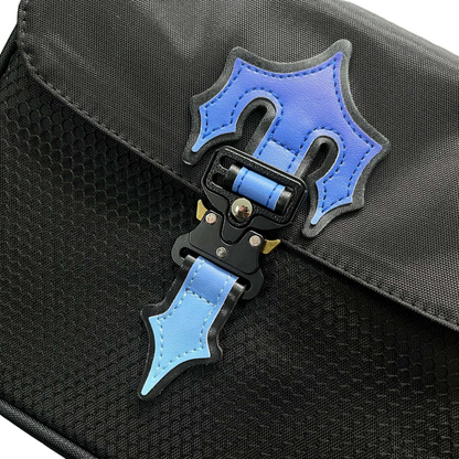 Trapstar 1.0 Blue Gradient Irongate T Cross Body Bag - Black/Blue Gradient