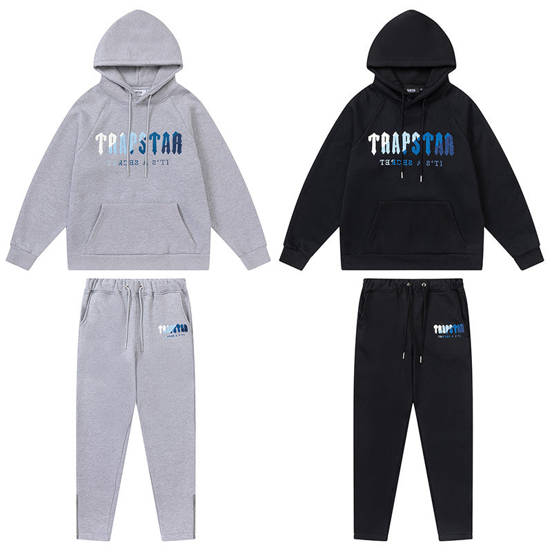Trapstar Shooters Hoodie Tracksuit Grey Ice Flavours