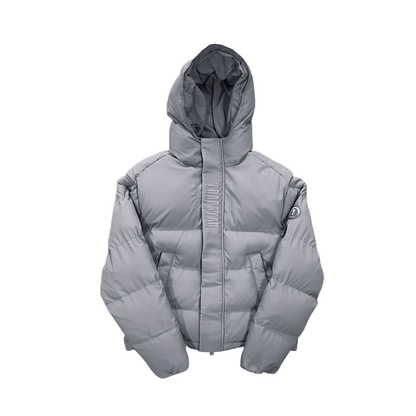 Trapstar Decoded 2022 hooded puffer Jacket - Hipstersbuy