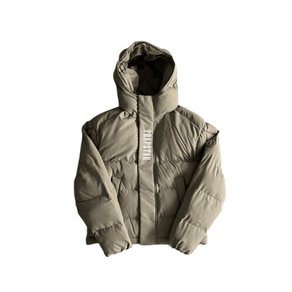 Trapstar Decoded hooded puffer 2.0-brindle jacket - Hipstersbuy