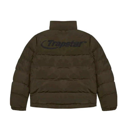 Trapstar Hyperdrive Puffer Jacket-OLIVE GREEN