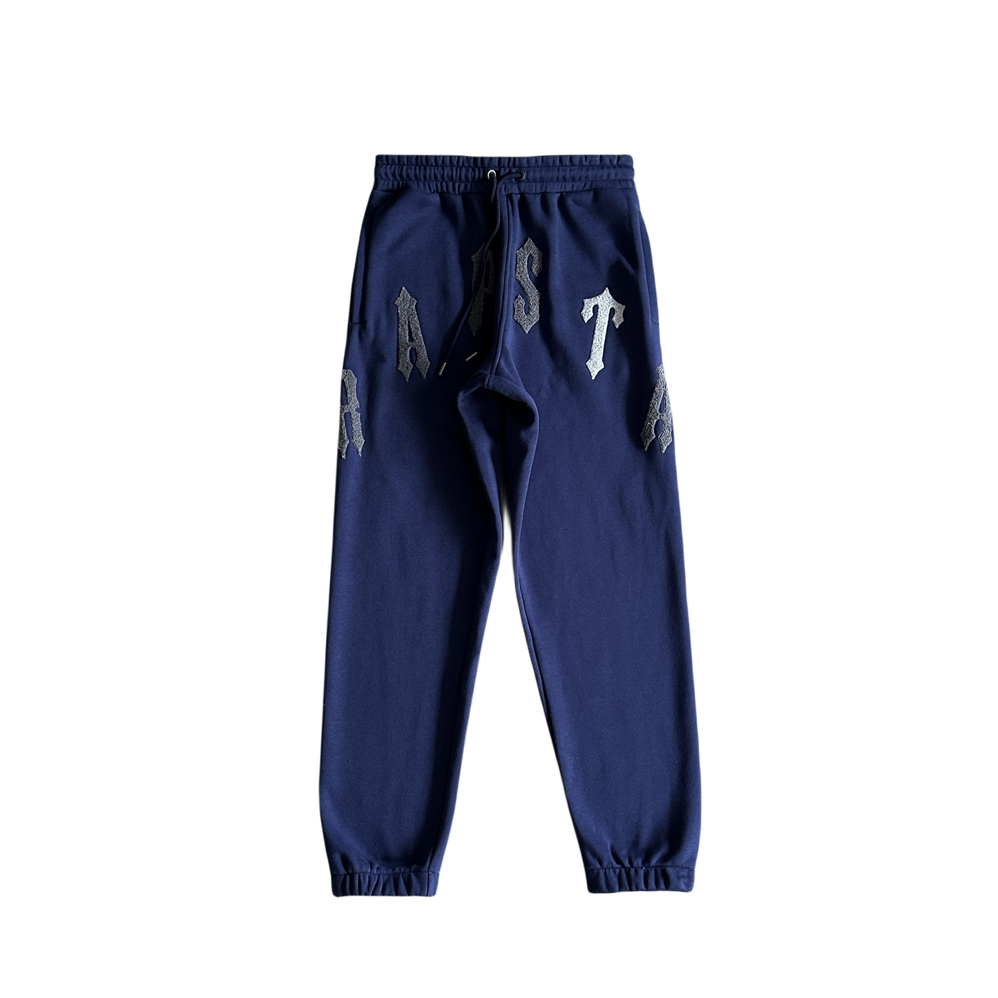 Trapstar Irongate Arch Chenille Sweat à capuche et pantalon de survêtement - Bleu