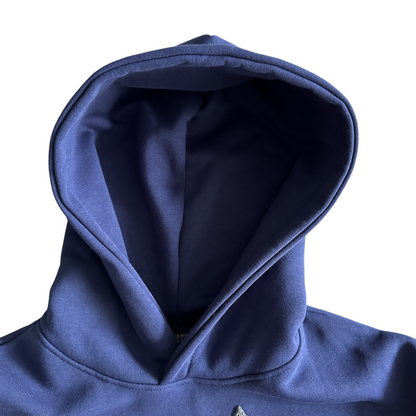 Trapstar Irongate Arch Chenille Hooded Hoodie And Pants Tracksuit - Blue