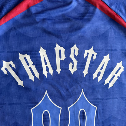 Trapstar Irongate Carnival Edition Football Jersey T-Shirts - Blue