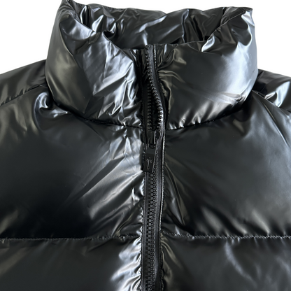 Trapstar Irongate Embossed Puffer Jacket - Black