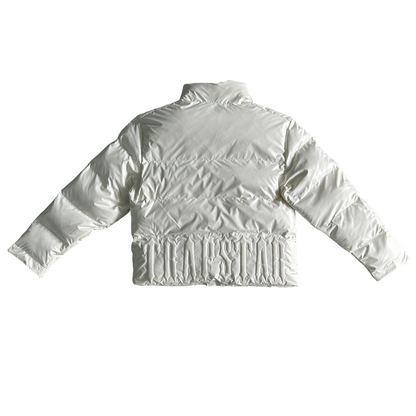 Trapstar Irongate Embossed Puffer Jacket - White