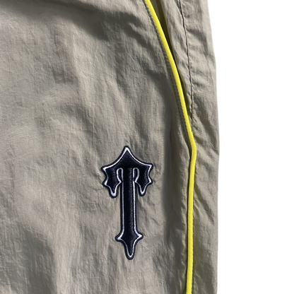 Trapstar Irongate T Arch Panel Shellsuit Ensembles veste et pantalon de survêtement - Gris/Jaune