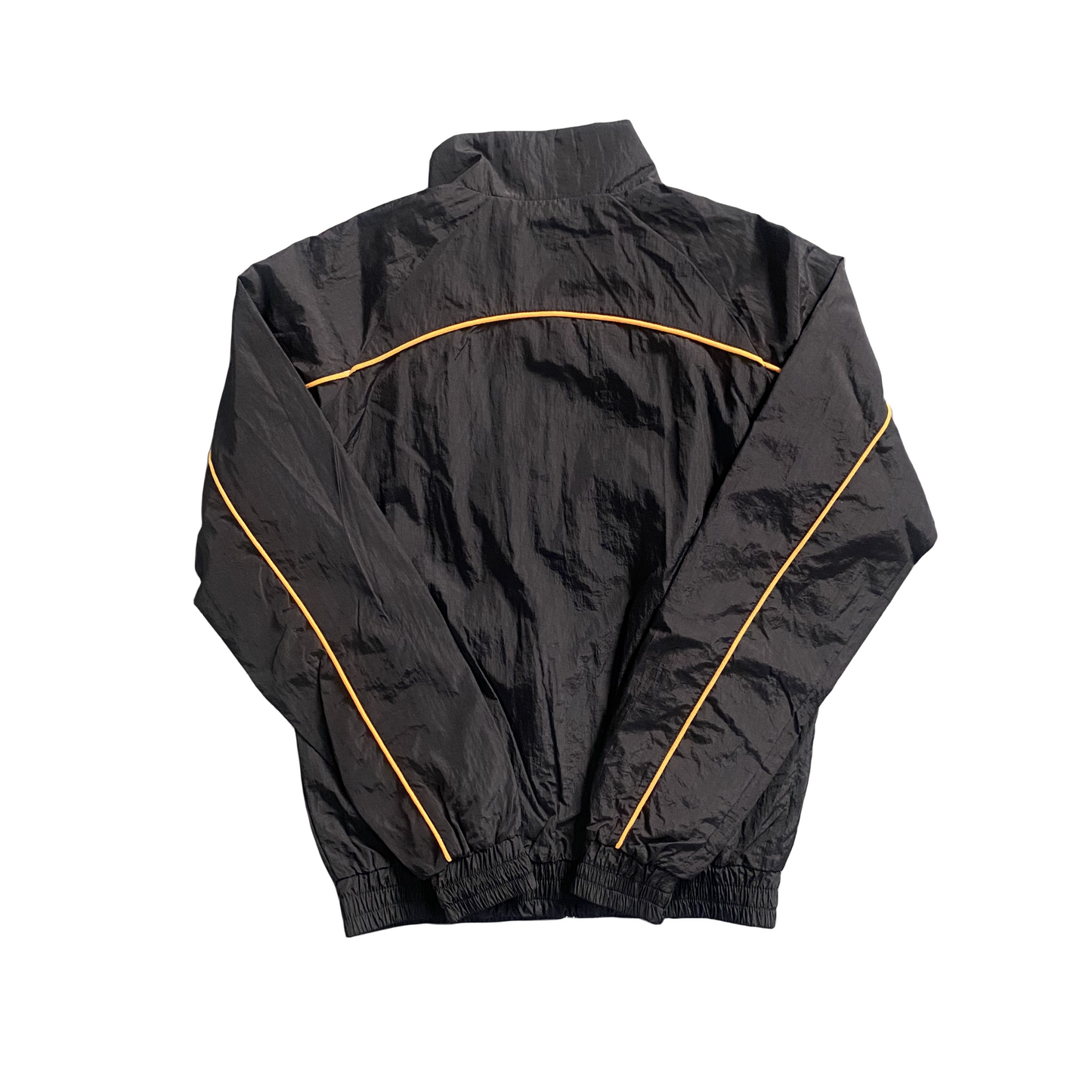 Trapstar Irongate T Arch Panel Shellsuit Tracksuit Jacket and Pants Sets - Black/Yellow