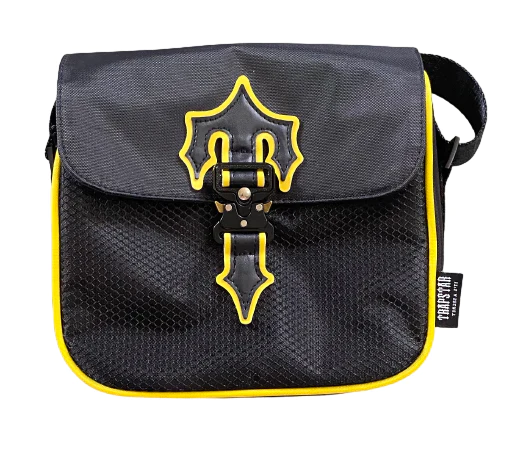 Trapstar Irongate T Cross Body Bag - Black/Yellow