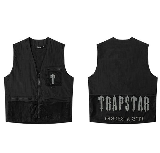 Trapstar London Street Style Plain Logo Vests & Gillets