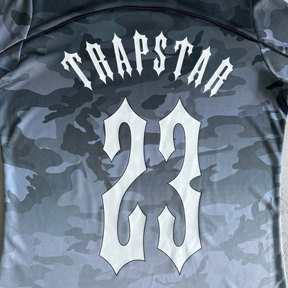 Trapstar Monogramme Irogate Football Jersey T-shirt - Camo Noir