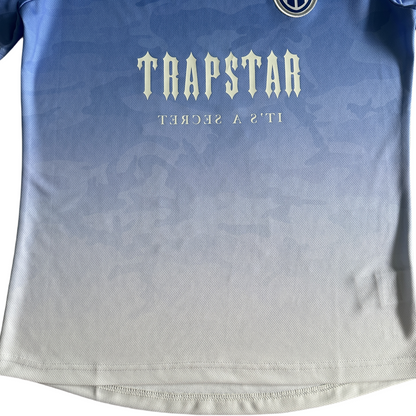 Camiseta de fútbol Trapstar Monogram Irogate - Camo azul