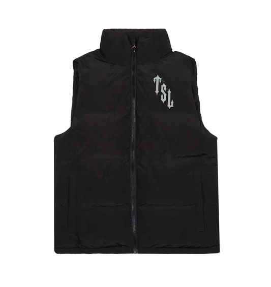 Trapstar shooters gilet Mens Down Vest Black Jacket Sleeveless Solid Color Casual Vest Jackets Thicken Waistcoat Coats