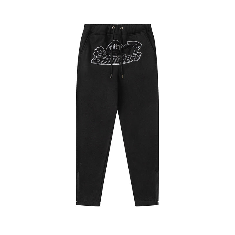 Trapstar Shooters Hoodie And Pants Tracksuit - BLACK EDITION – Hipstersbuy