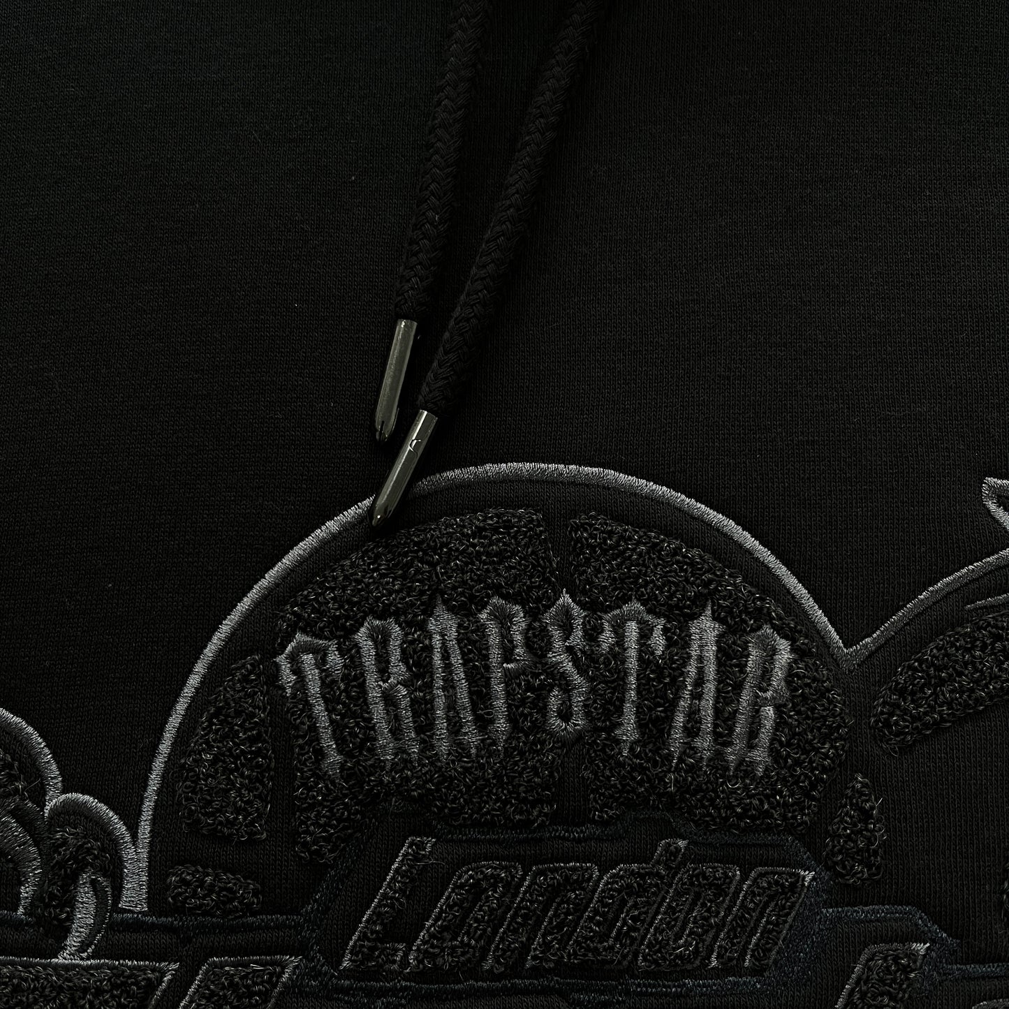 Trapstar Shooters Hoodie And Pants Tracksuit - BLACK EDITION