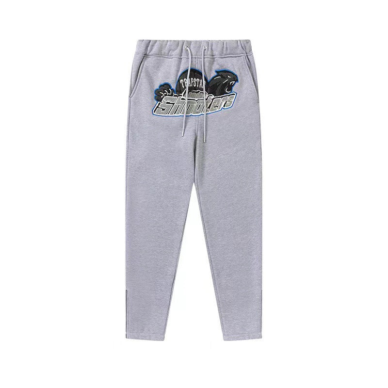 Trapstar Shooters Hoodie And Pants Tracksuit - GREY/ICE FLAVOURS