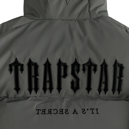 Trapstar Women's Decoded Hooded Puffer Reflective Jacket - Hipstersbuy