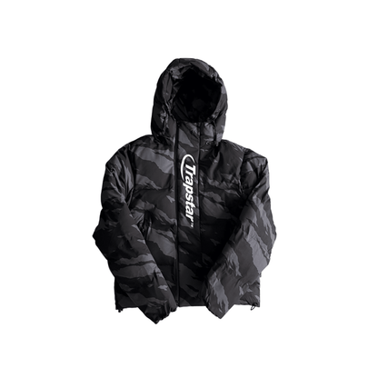 Trapstar hyperdrive technical puffer-black tiger camo jacket - Hipstersbuy