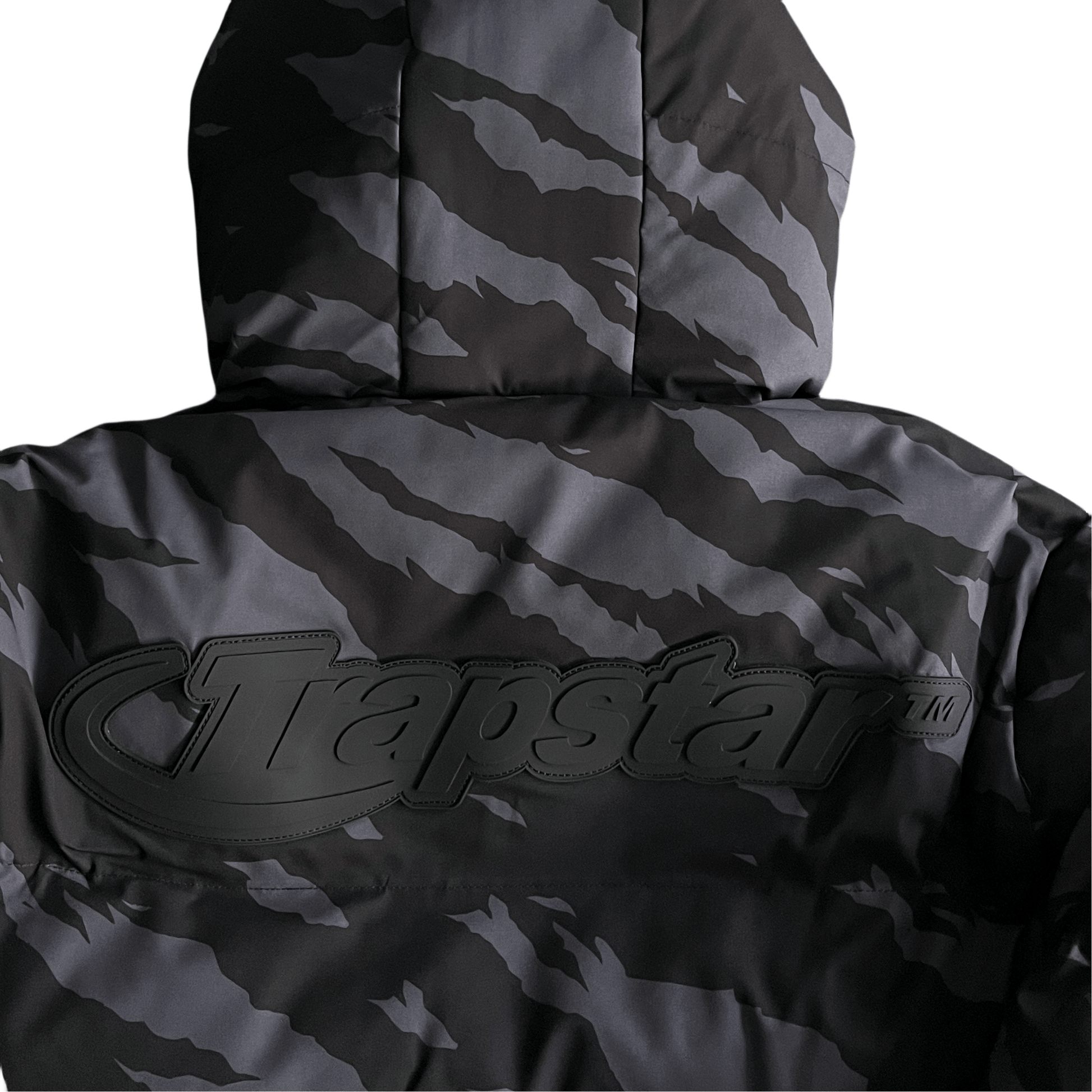 Trapstar hyperdrive technical puffer-black tiger camo jacket - Hipstersbuy