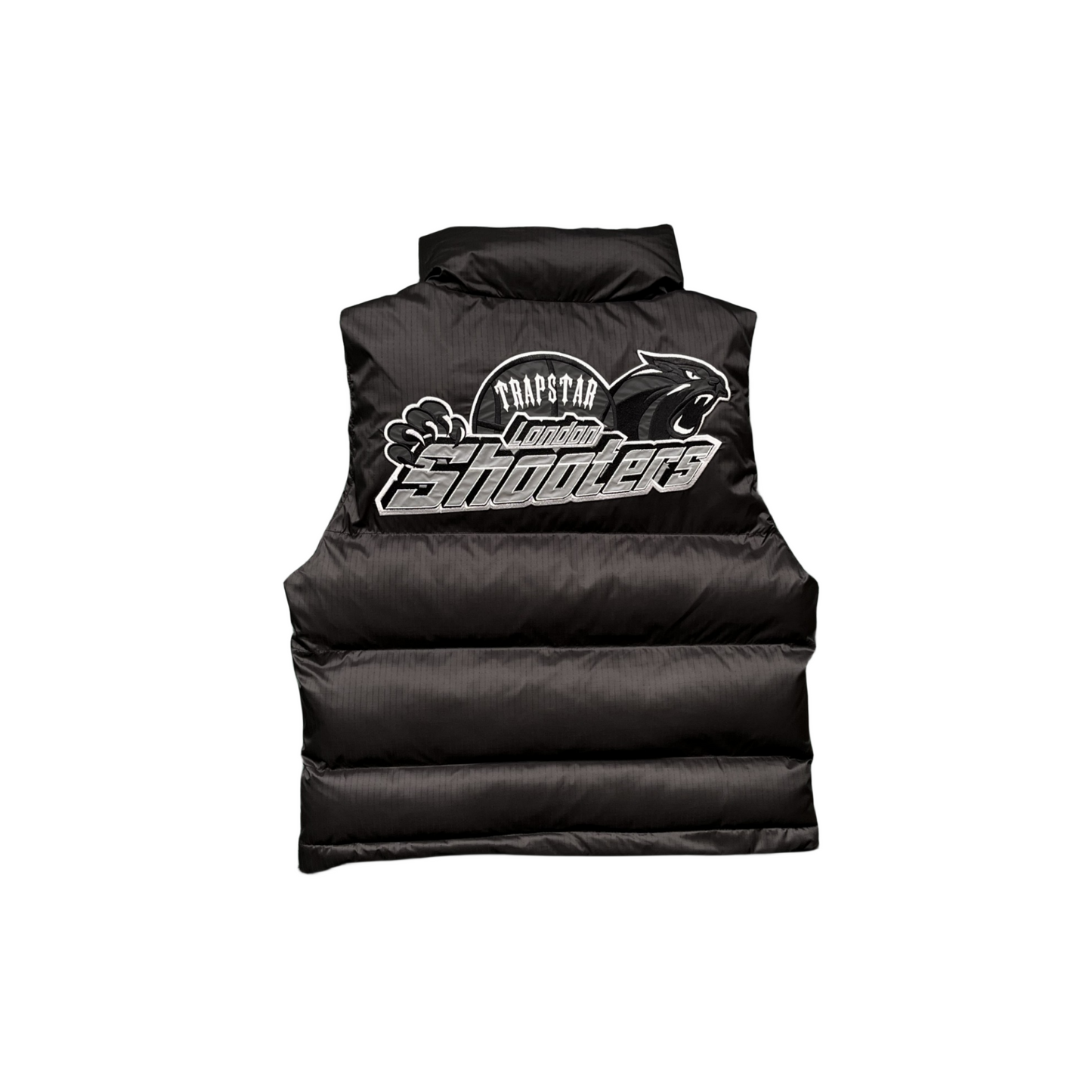 Trapstar shooters gilet Mens Down Vest Black Jacket Sleeveless Solid Color Casual Vest Jackets Thicken Waistcoat Coats - Hipstersbuy