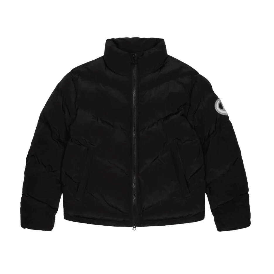 Trapstar sleeve puffer jacket -black - Hipstersbuy