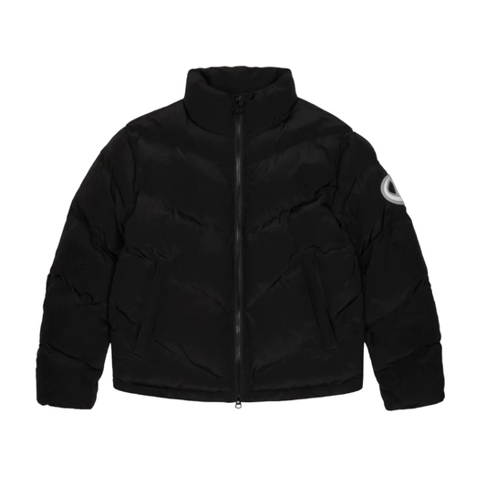 Trapstar sleeve puffer jacket -black