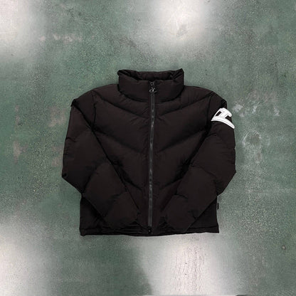 Trapstar sleeve puffer jacket -black - Hipstersbuy